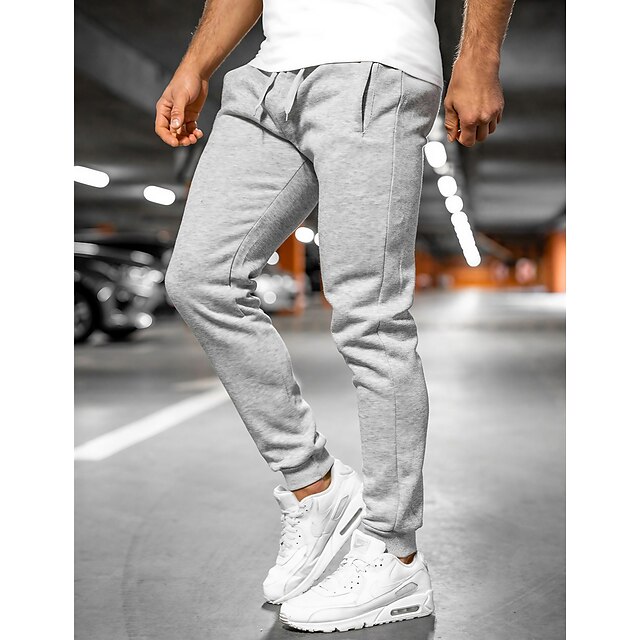 Homme Joggings Pantalon Jogging Pantalon Jogger Poche Cordon Taille