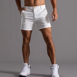 BAWHODK Shorts For Men Fashion Men's Pants Mens Shorts Baggy
