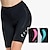 cheap Cycling Pants, Shorts, Tights-TASDAN Women&#039;s Cycling Padded Shorts Bike Shorts Bike Shorts Padded Shorts / Chamois Bottoms Road Bike Cycling Sports Black Black Blue Quick Dry Clothing Apparel Relaxed Fit Bike Wear / Stretchy