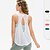 cheap Running Tops-YUERLIAN Women&#039;s Sleeveless Running Tank Top Tee Tshirt Top Athletic Summer Spandex Quick Dry Lightweight Breathable Fitness Gym Workout Running Jogging Training Sportswear Solid Colored Apricot