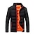 cheap Softshell, Fleece &amp; Hiking Jackets-Men&#039;s Padded Jacket Quilted Puffer Jacket Winter Cotton Down Jacket Warm Trench Coat Outerwear Top Windbreaker Outdoor Windproof Lightweight Breathable Skiing Fishing Climbing Orange White Black