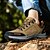 cheap Footwear &amp; Accessories-Men&#039;s Hiking Shoes Sneakers Mountaineer Shoes Shock Absorption Breathable Wearable Lightweight Fishing Hiking Climbing Synthetic Winter Fall &amp; Winter Black Grey Brown
