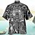 cheap Hawaiian Shirts-Men&#039;s Shirt Summer Hawaiian Shirt Graphic Cartoon Hawaiian Aloha Design Turndown Black / White Red Blue Purple Rainbow Print Casual Daily Short Sleeve Button-Down Print Clothing Apparel Fashion
