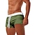 abordables Trajes de baño y shorts playa-baúl de baño para hombre pantalones cortos de peso ligero de secado rápido pantalones cortos con cordón negro2-m