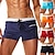 cheap Men&#039;s Swimwear &amp; Beach Shorts-Men&#039;s Swim Shorts Swim Trunks Quick Dry with Mesh Lining Board Shorts Drawstring Zipper Pocket Breathable Bottoms - Swimming Surfing Beach Water Sports Solid Colored Spring Summer