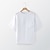 cheap Designer Collection-100% Linen Front Pocket Men&#039;s Shirt Linen Shirt Black White Short Sleeve Plain Crew Neck Summer Outdoor Daily Clothing Apparel