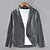 cheap Blazers &amp; Jackets-Men&#039;s Blazer Formal Evening Wedding Party Party &amp; Evening Pocket Fashion Casual Spring &amp;  Fall Polyester Plain Pocket Casual / Daily Single Breasted Blazer Black White Blue khaki