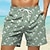cheap Beach Shorts-Men&#039;s Board Shorts Swim Shorts Swim Trunks Drawstring with Mesh lining Elastic Waist Coconut Tree Quick Dry Short Holiday Beach Hawaiian Casual Black Navy Blue Micro-elastic