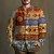 cheap Men&#039;s Printed Shirts-Ethnic Vintage Tribal Men&#039;s Shirt Linen Shirt Daily Wear Going out Weekend Spring Standing Collar Long Sleeve Yellow, Pink, Purple S, M, L Slub Fabric Shirt