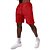cheap Casual Shorts-Men&#039;s Sweat Shorts Workout Shorts Casual Shorts Pocket Drawstring Elastic Waist Plain Comfort Breathable Knee Length Casual Daily Holiday Sports Fashion Black White Micro-elastic