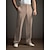 cheap Dress Pants-Men&#039;s Waffle Dress Pants Trousers Suit Pants Front Pocket Straight Leg Plain Comfort Business Daily Holiday Fashion Chic &amp; Modern Black White