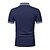 cheap Classic Polo-Men&#039;s Polo Shirt Button Up Polos Casual Sports Lapel Short Sleeve Fashion Basic Color Block Patchwork Summer Regular Fit Black Army Green Burgundy Navy Blue Beige Polo Shirt