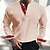 cheap Men&#039;s Printed Shirts-Valentine&#039;s Day  Red Rose Men&#039;s Casual 3D printed Henley Shirt Daily Wear Going out Spring &amp; Summer V Neck Long Sleeve Black, White, Pink S, M, L 4-Way Stretch