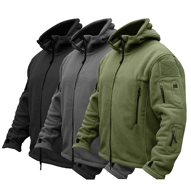 Heren Softshell Waterdichte Camouflage Jas Winddichte Fleece Tactische Jas Warme Leger Militaire Uniform Jas Outdoor Capuchon Camo Jachtkleding kopen vanaf een prijs van 18