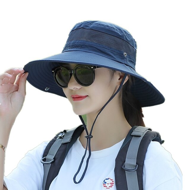  Adults' Sun Hat Bucket Hat Packable Quick Dry Breathable Spring Summer Cotton Hat for Fishing Camping & Hiking