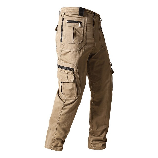 Pantalon Cargo Homme Résistant - Pour Randonnée, Travail, Chantier, Chasse - Multi-poches, Tissu Robuste Et Confortable