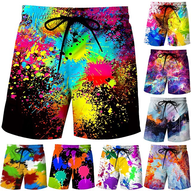 Ekouaer Zwemshorts voor dames, hoge taille, zwemplank, buikcontrole, badmode, strandshorts met zakken, voering S-2XL, Zwart, XXL