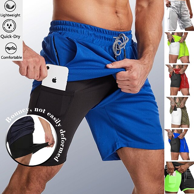 Homme Shorts Cargo Short Fitness Training Cordon Poches latérales Bas