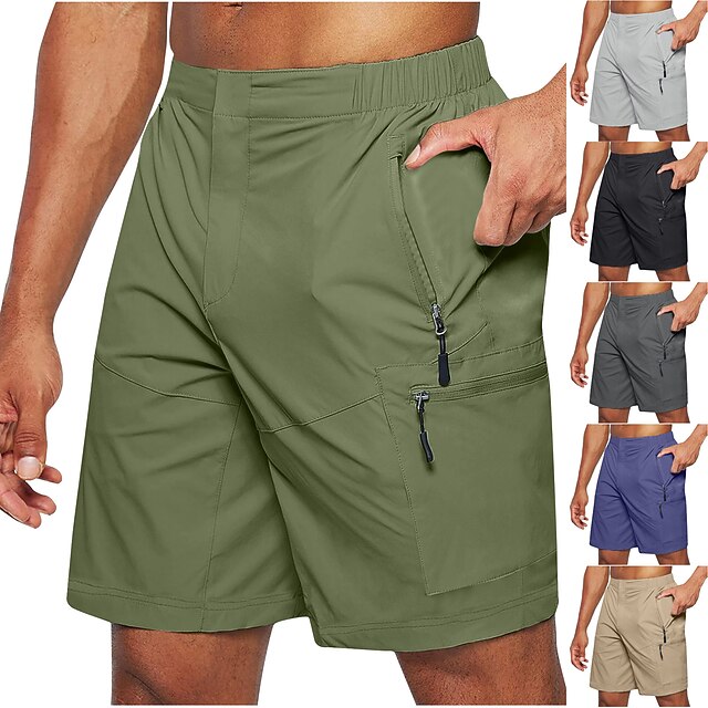 Men's Hiking Shorts Military Outdoor Ripstop Breathable Quick Dry Multi