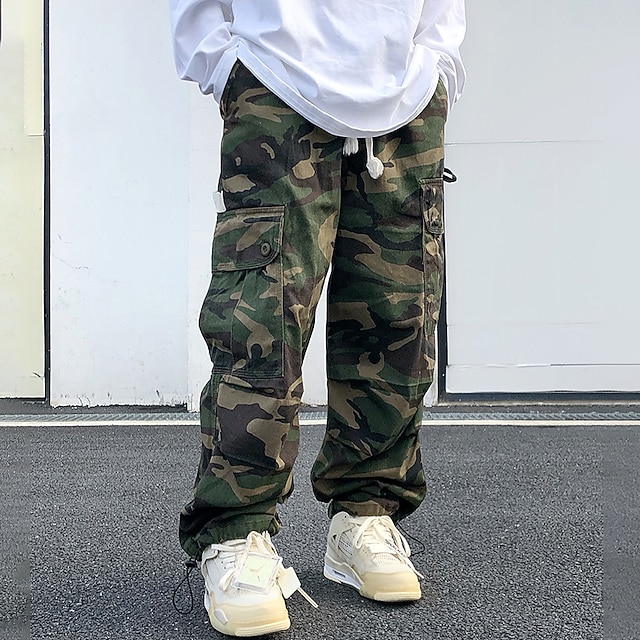 Pantalon chino motif camouflage Charles Le Golf