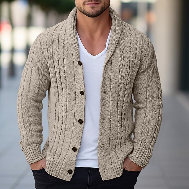 Gilet Cardigan Homme Boutons Gilet Homme En Tricoté Col V Doublé Polaire Cardigan Chaud Manches Veste Chic Décontractée Homme Gilet Cardigan Homme Boutons Gilet Homme En Tricoté Col V Doublé Polaire Cardigan Chaud Manches Veste Chic Décontractée Homme