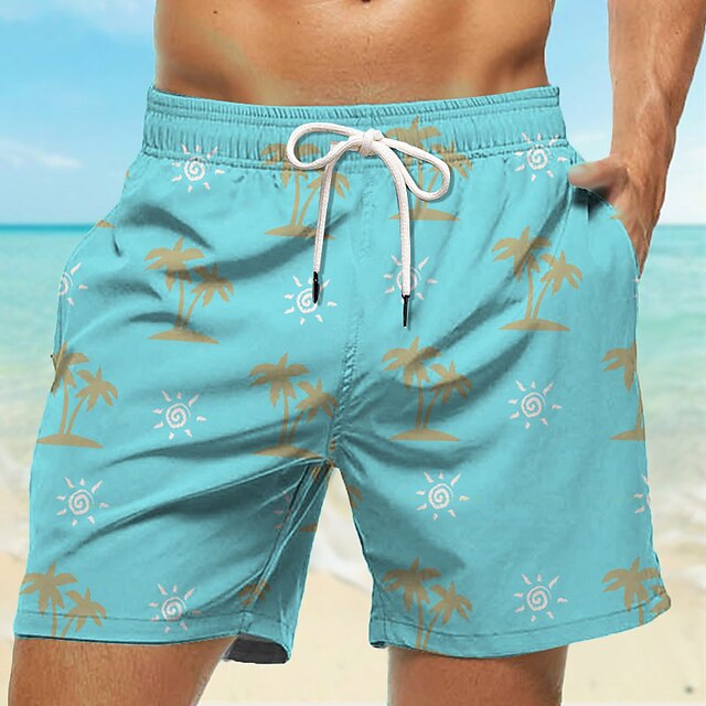 Swiminista x James Peter Henry Abstract Beach Activities Board Shorts Swim S