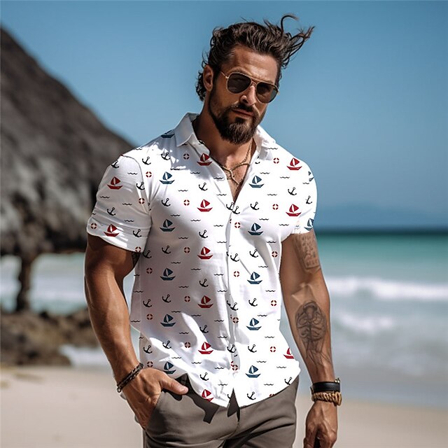 Chaps Chemise à Boutons Durables Easy Care Homme