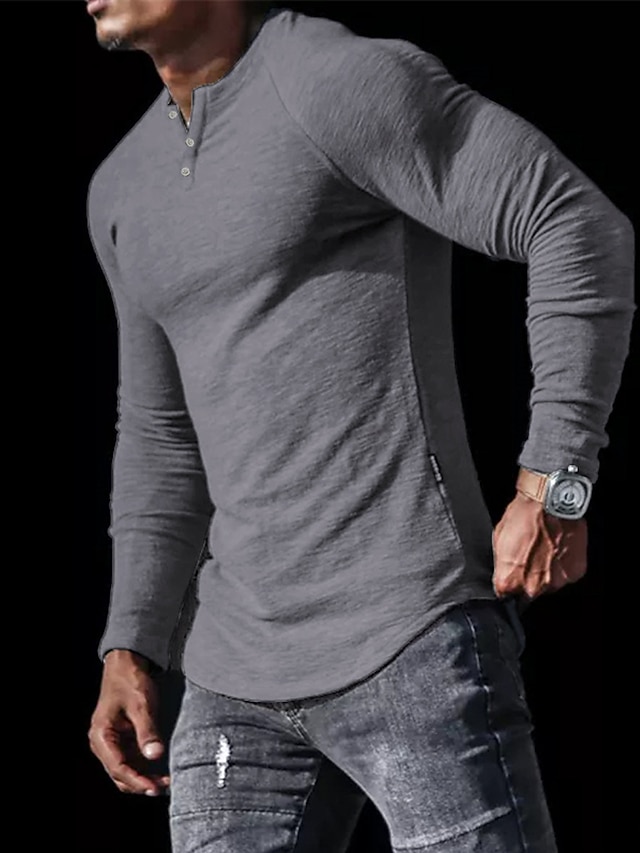 FashionOutfit Men's Casual Solid Cotton Short Sleeve Crew-Neck T-Shirt - Basic Tee Regular Fit