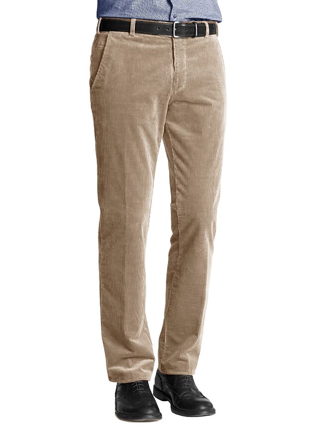 Blazer Homme Velours Côtelé Automne - Veste Costume Décontracté Simple Boutonnage