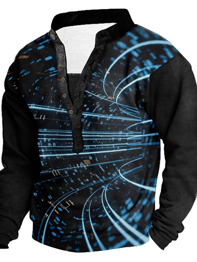 G-STAR Homme Pull Tricot Avec Henley-Kragen