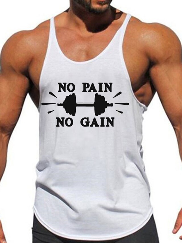 MEETHOO Canotta Uomo Senza Maniche - Tank Top In Cotone Per Palestra E Fitness (Nero/Bianco)