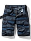 cheap Chino Shorts-Men&#039;s Chino Shorts Chinos Shorts Zipper Pocket Multi Pocket Chic &amp; Modern Casual Casual Daily Micro-elastic Comfort Breathable Moisture Wicking Stripe Mid Waist Black Blue Gray 28 29 30