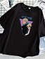 preiswerte Lässige T-Shirts für Herren-Inspiriert von Jujutsu Kaisen Cosplay Cosplay Kostüm T-Shirt-Ärmel 100% Polyester Druck T-shirt Für Damen / Herren