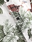 abordables Chemises imprimées pour hommes-Homme Chemise Chemise hawaïenne Graphic Cocotier Hawaiian Aloha Design Col Rose Claire Noir Blanche Violet Vert Extérieur Plein Air Manche Courte Bouton bas Vêtement Tenue Hawaïen Design