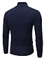 cheap Men&#039;s Casual T-shirts-Men&#039;s T shirt Tee Turtleneck Lightweight Classic Casual Long Sleeve Black White Navy Blue Blue Light Grey Dark Gray Solid Color Turtleneck Outdoor Casual Clothing Clothes Lightweight Classic Casual