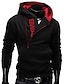 cheap Basic Hoodie Sweatshirts-Men&#039;s Hoodie Sweatshirt Pocket Sportswear Casual Letter Black Red Blue Light Grey Light Blue Hooded Casual Daily Holiday Long Sleeve Clothing Clothes Regular Fit