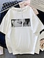 preiswerte Lässige T-Shirts für Herren-Inspiriert von Angriff auf Titan Cosplay Cosplay Kostüm T-Shirt-Ärmel 100% Polyester Druck T-shirt Für Damen / Herren
