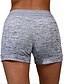 cheap Women&#039;s Shorts-Women&#039;s Shorts Side Pockets Elastic Drawstring Design Print Casual / Sporty Athleisure Casual Weekend Micro-elastic Cotton Blend Comfort Heart Letter Mid Waist Black S M L
