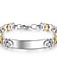 cheap Men&#039;s Trendy Jewelry-Men&#039;s Bracelet Geometrical Vertical / Gold bar Fashion Titanium Steel Bracelet Jewelry Silver For Street Gift Daily Festival