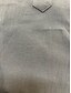 abordables chemises décontractées pour hommes-Homme Chemise Lin Plein Col V Bordeaux Noir Blanche Rose Claire Vert Véronèse du quotidien Sortie manche longue Vêtement Tenue Elégant Mode Design Entreprise