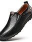 cheap Men&#039;s Slip-ons &amp; Loafers-Men&#039;s Loafers &amp; Slip-Ons Formal Shoes Business Casual Daily Party &amp; Evening Walking Shoes Cowhide Light Brown Dark Brown Black Fall Summer