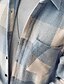 preiswerte Flanell Hemden-Herren Hemd Flanelljacke Flanell Hemden Overshirt Gitter Umlegekragen Schwarz / Weiß weiß grau Schwarz+Rot+Dunkelgrau Gelb Leicht Braun Outdoor Strasse Langarm Bekleidung Modisch Brautkleider