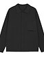 cheap Men&#039;s Cardigan Sweater-Men&#039;s Sweater Cardigan Sweater Sweater Jacket Ribbed Knit Cropped Button Knitted Plain Turndown Fashion Streetwear Daily Wear Going out Clothing Apparel Fall &amp; Winter Black Camel S M L