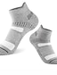 cheap Men&#039;s Socks-Men&#039;s 5 Pairs Socks Ankle Socks Running Socks Black White Color Color Block Casual Daily Medium Spring, Fall, Winter, Summer Stylish Traditional / Classic