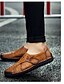 abordables Zapatillas sin cordones y mocasines de hombre-Hombre Zapatos Zapatos de taco bajo y Slip-Ons Cuero Cuero Auténtico Casual Comodidad