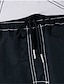 cheap Cargo Shorts-Men&#039;s Cargo Shorts Casual Shorts Drawstring Elastic Waist Plain Comfort Wearable Casual Daily Holiday Sports Fashion Black White