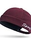 cheap Men&#039;s Hats-Unisex Beanie Hat Docker Cap Brimless Hats Black Red Polyester Fashion Casual Minimalism Outdoor Vacation Plain Adjustable Fashion