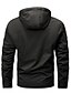 cheap Men&#039;s Jackets &amp; Coats-Men&#039;s Outdoor Jacket Fleece Jacket Windbreaker Sports Outdoor Daily Wear Travel Durable Basic Winter Quotes &amp; Sayings Solid / Plain Color Sportswear Warm Ups Hooded Regular Black White Red Blue Green