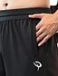 cheap Mens Active Shorts-Men&#039;s Athletic Shorts Running Shorts Gym Shorts Sports Going out Weekend Breathable Quick Dry Running Casual Pocket Plain Knee Length Gymnatics Activewear Black Grey Micro-elastic