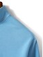 cheap Classic Polo-Men&#039;s Polo Shirt Pullover Daily Wear Vacation Quarter Zip Long Sleeve Fashion Basic Plain Zip Up Spring &amp;  Fall Regular Fit Black White Navy Blue Blue Polo Shirt